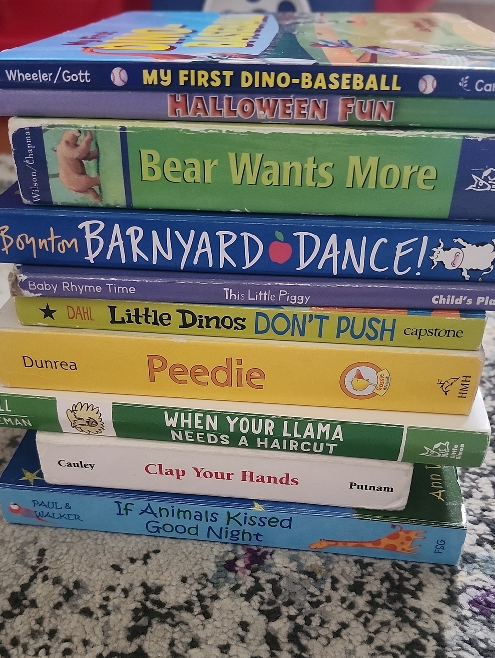 Children's Board Book Set - Ten Assorted Titles